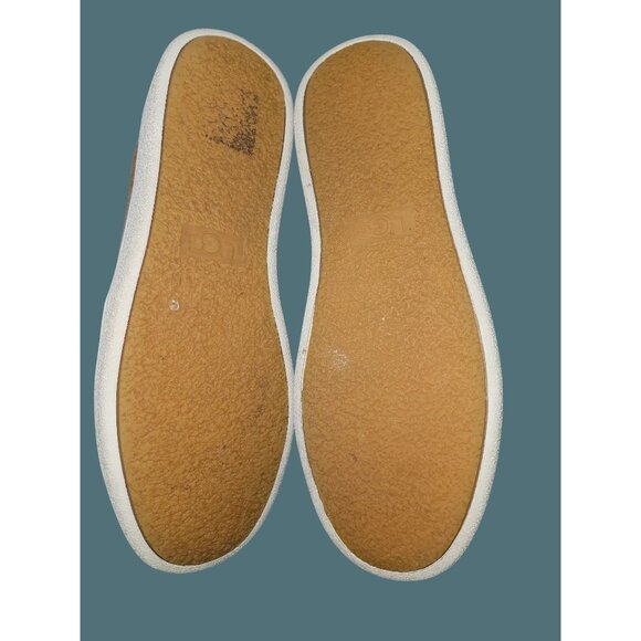 Ugg Upper Suede Cas Comfy Slip On Sneaker Shoe Women Size 7 - Picture 4 of 9